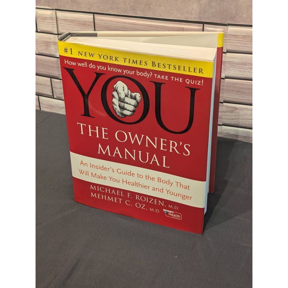 YOU. The owners manuel. Hard cover novel.  Harper Resource